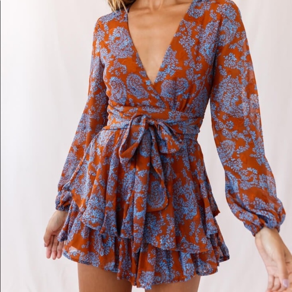 🚫SOLD🚫 Selfie Leslie Maddox Long Sleeve Romper